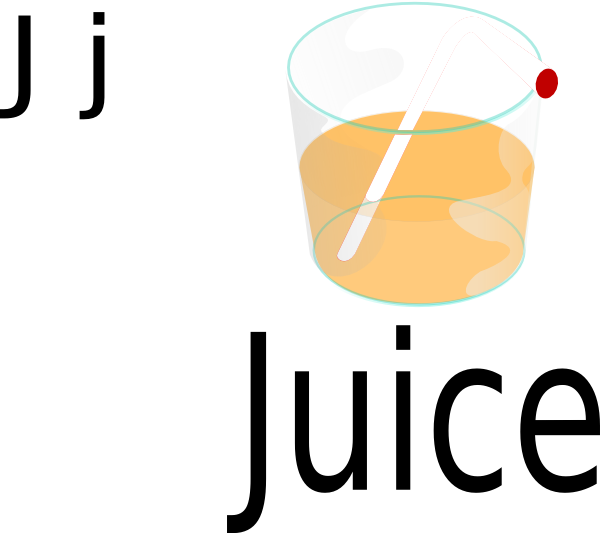 With clip art at. Juice clipart straw