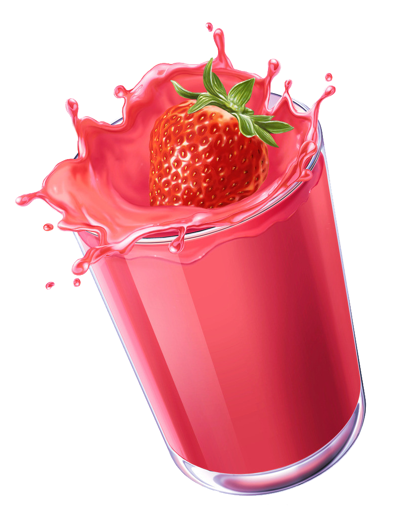 Pin by pngsector on. Juice clipart strawberry juice