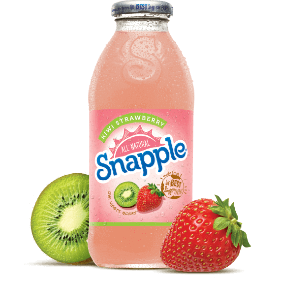 Kiwi snapple. Juice clipart strawberry juice