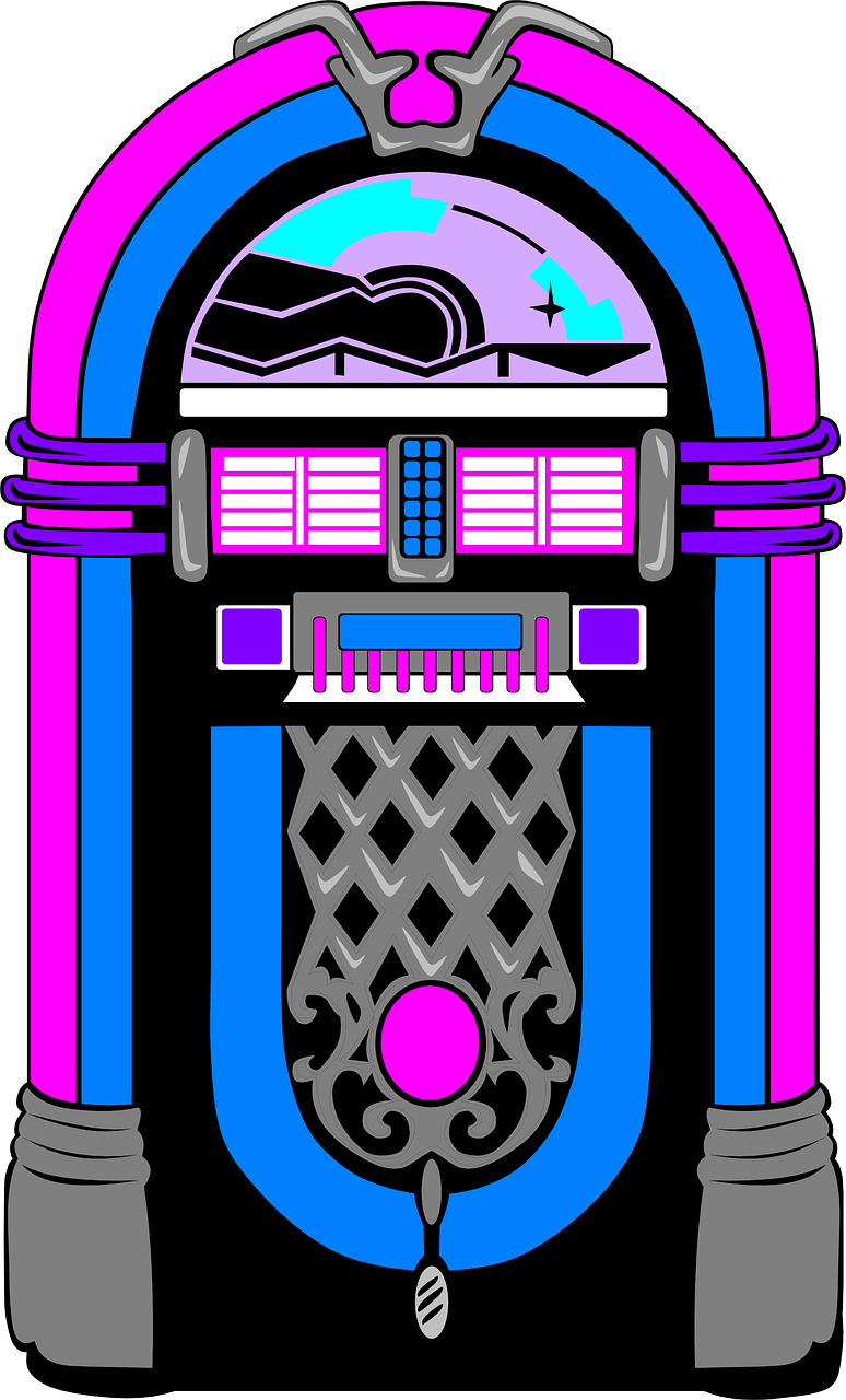 The in my head. Jukebox clipart clip art