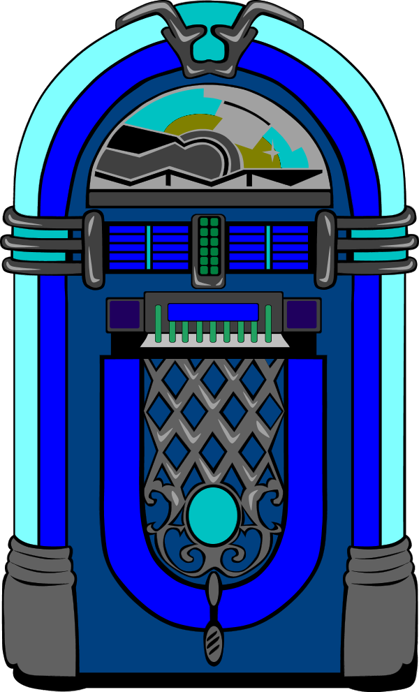 jukebox clipart red
