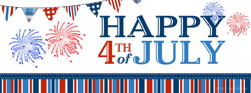 july clipart banner