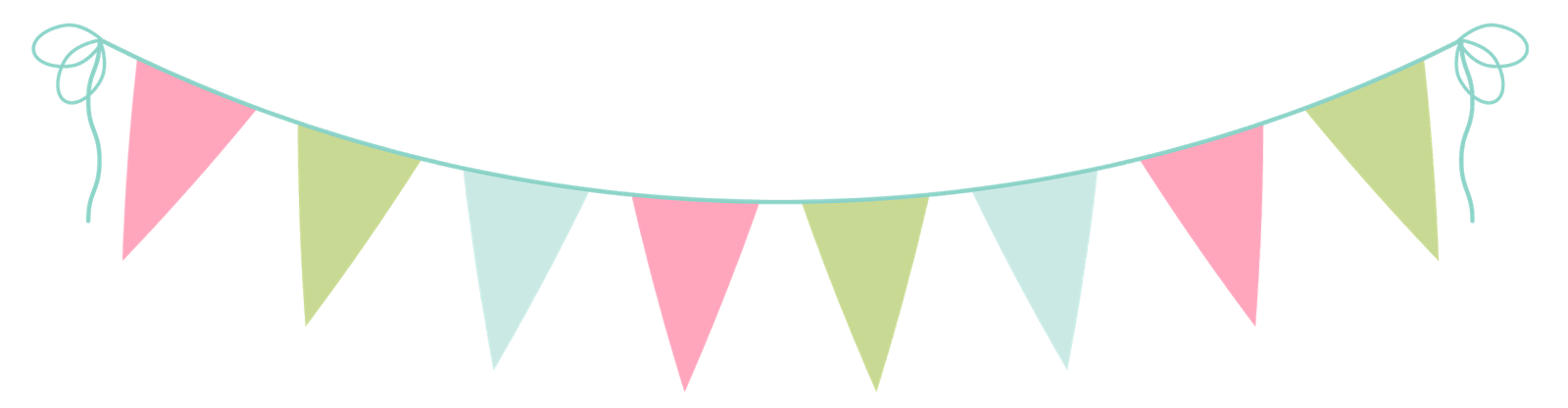 The inner wheel club. Pennant clipart bunting