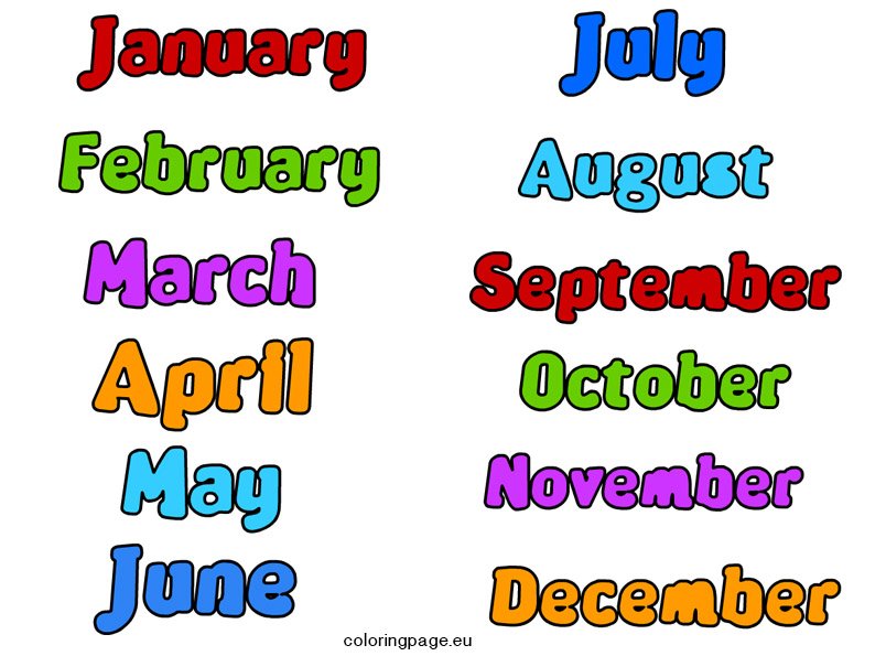 july clipart month year