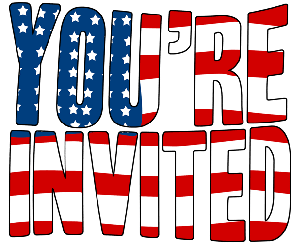 party clipart fourth july
