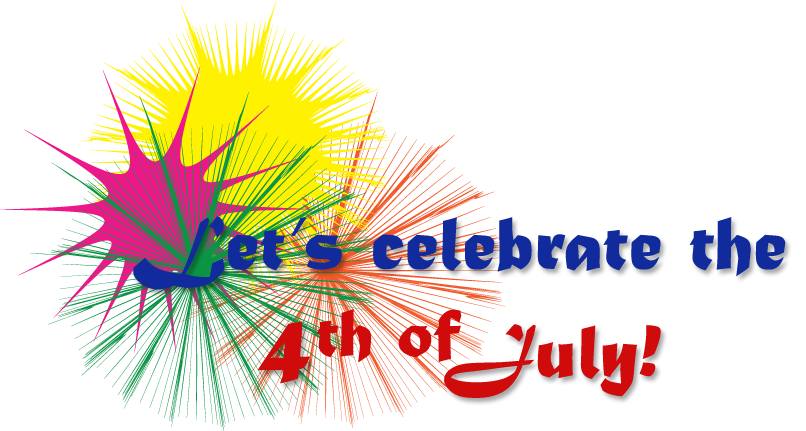  th of clip. July clipart party