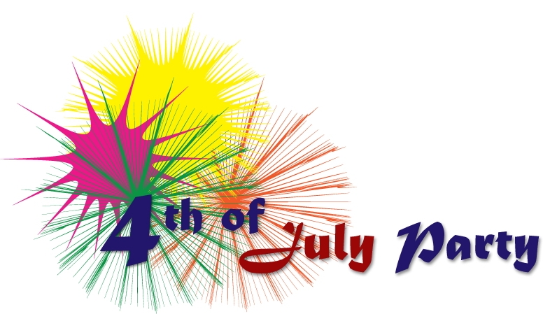  th of clip. July clipart party