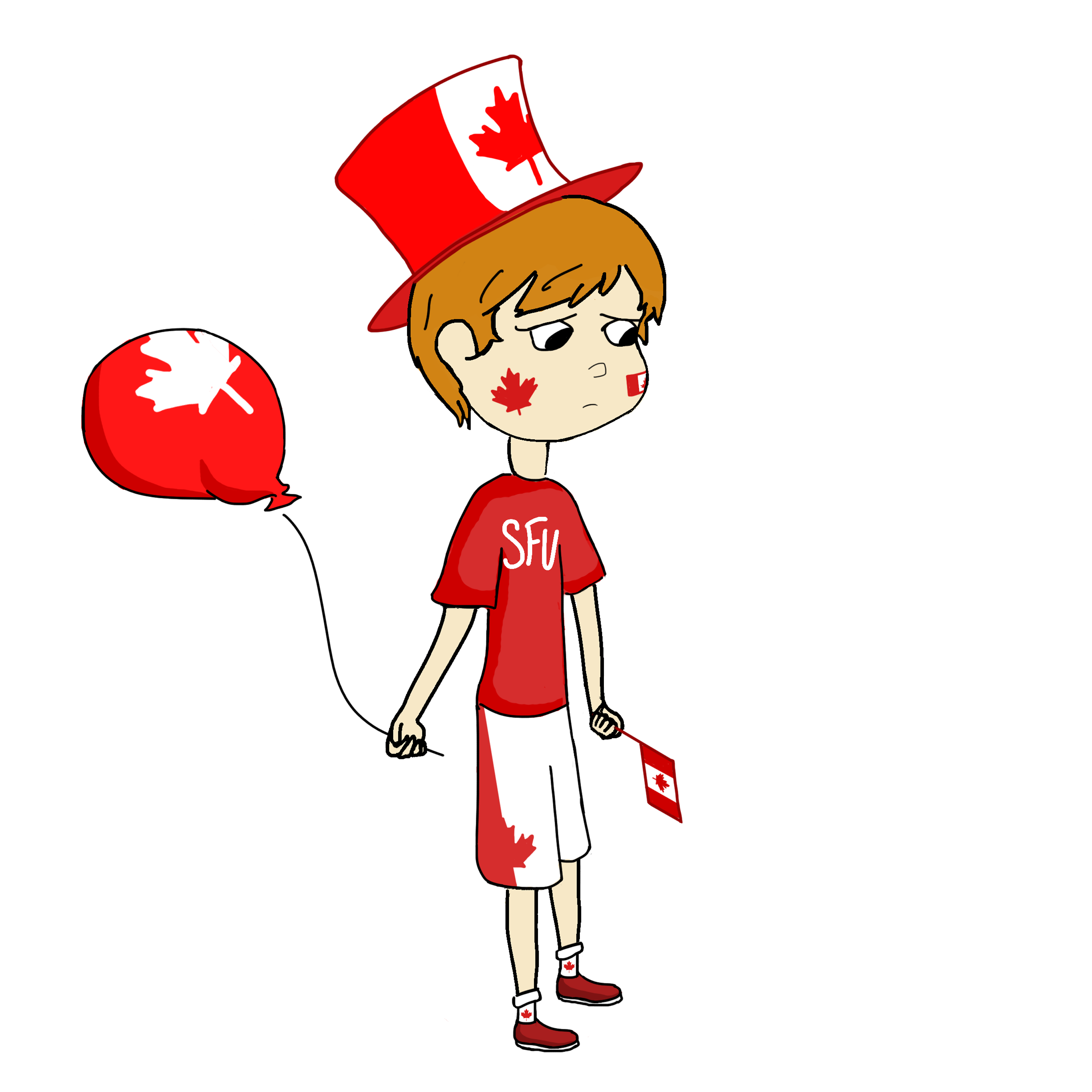 No big commemorations planned. July clipart person canadian