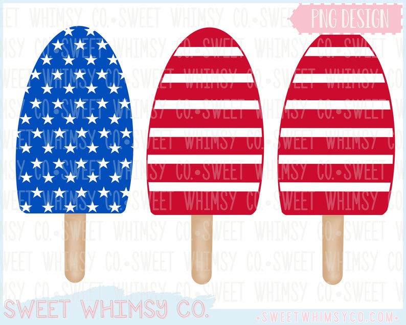july clipart popcicles