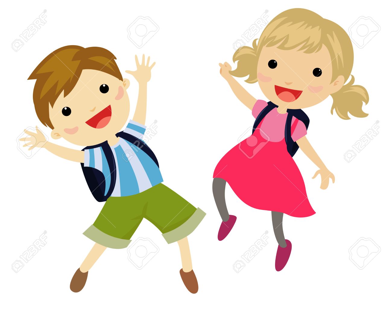 jumping clipart toddler
