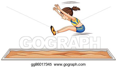 jump clipart athletics