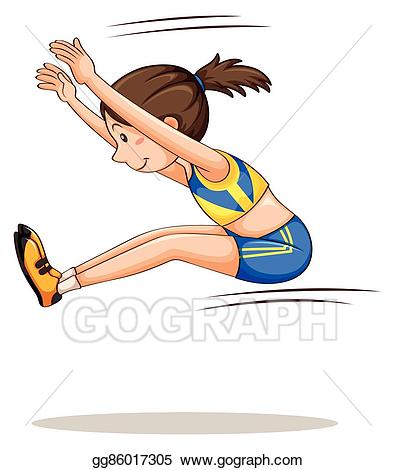 jumping clipart athletics