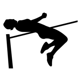 Jump clipart high jump. Clip art 