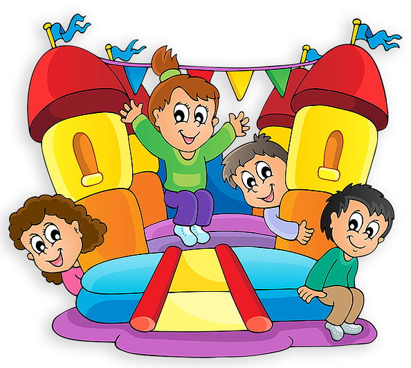 jump clipart one child