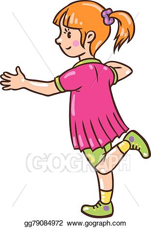 jump clipart one child