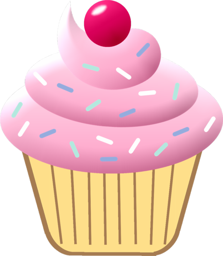 June clipart cupcake.  shared cm freebies