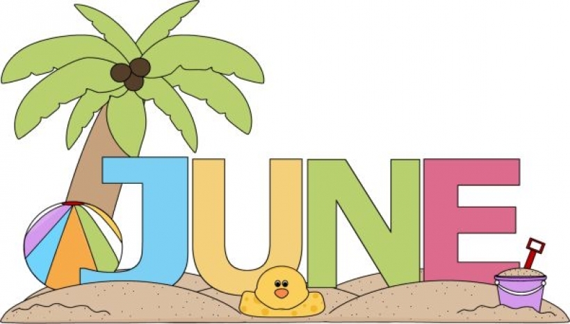 June clipart free month. Of clip art calendar