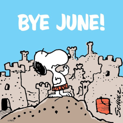 Goodbye hello july susie. June clipart good bye