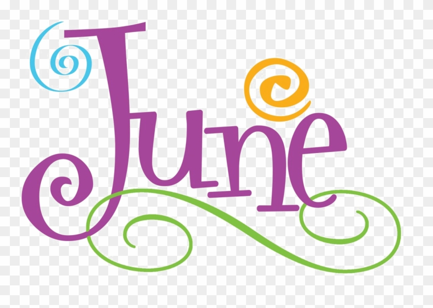 June clipart logo. Png pic calendar clip