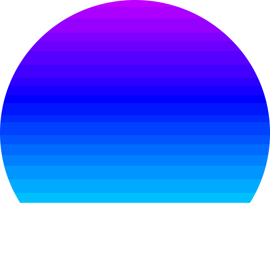 Sunset sun blue purple. June clipart sunrise