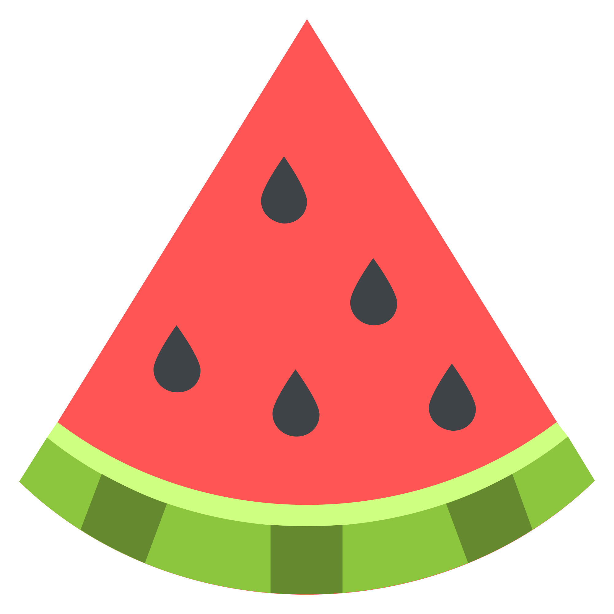 June clipart triangle food. File emojione f svg