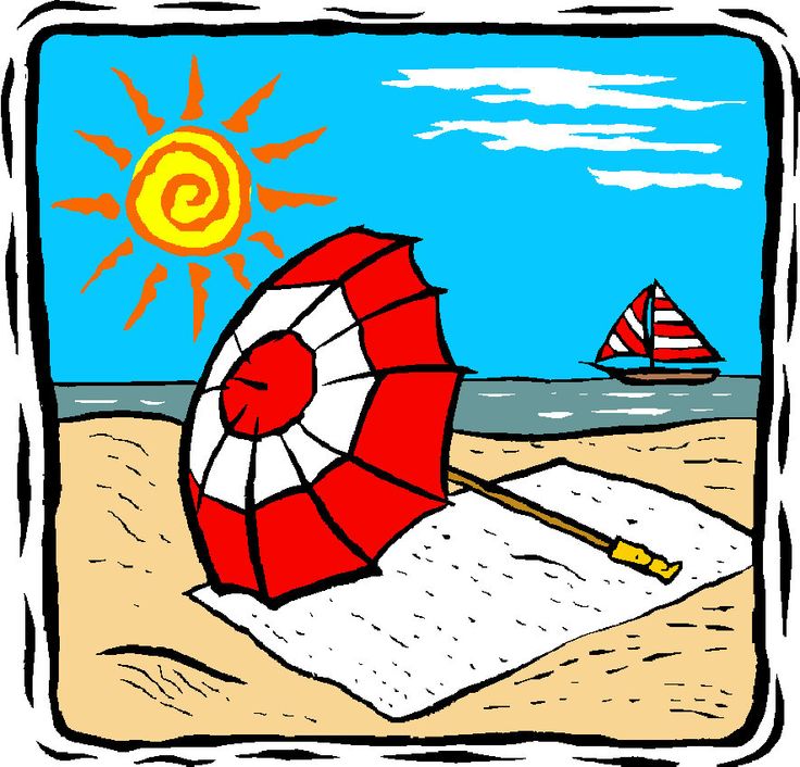 june clipart vacation