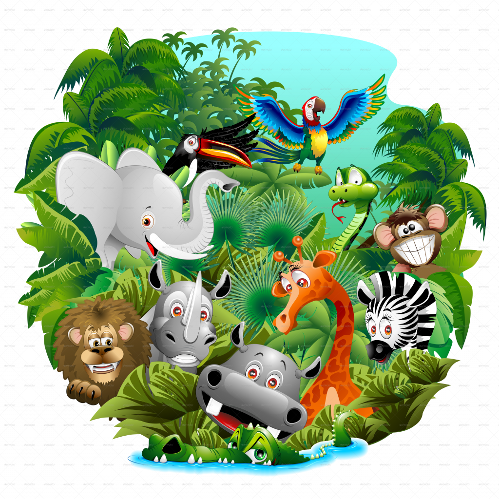 Jungle clipart dark jungle, Jungle dark jungle Transparent FREE for