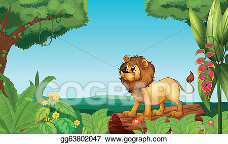 jungle clipart lion