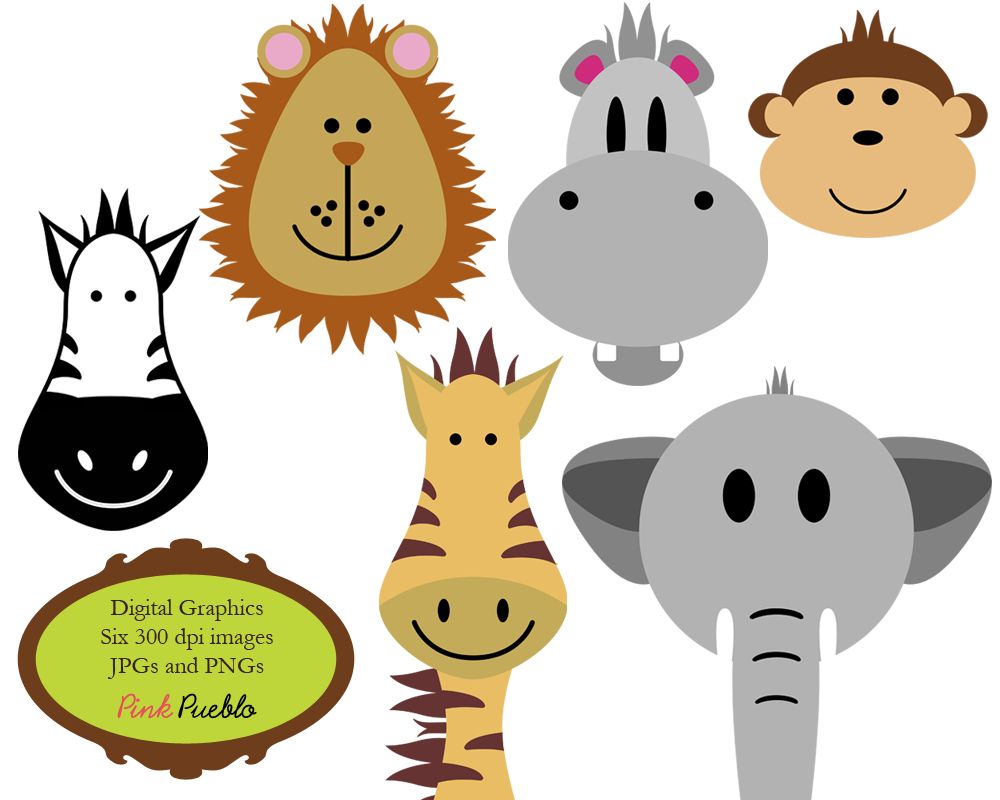 Jungle clipart mini zoo. Free animal images download