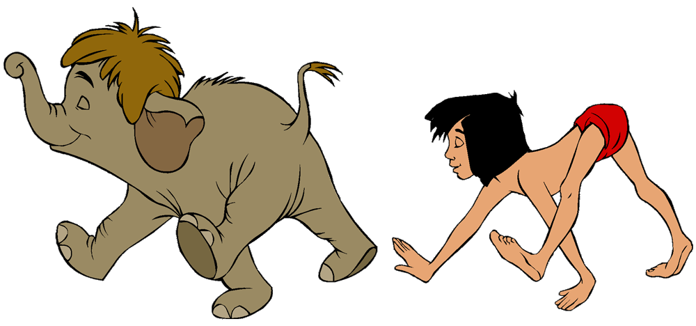 jungle clipart mowgli