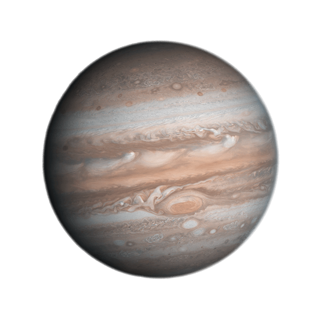 Jupiter transparent