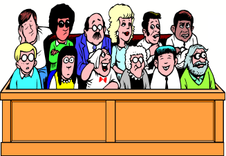 jury clipart animated