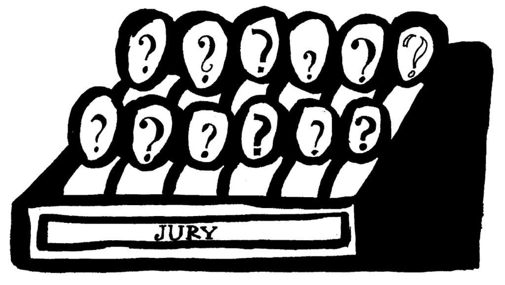 Duty should be limited. Jury clipart block