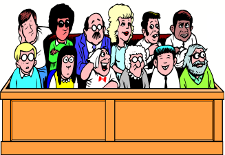 jury clipart cartoon