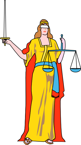 justice clipart kid