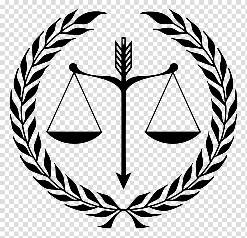 Lady measuring scales symbol. Justice clipart laurel leaves