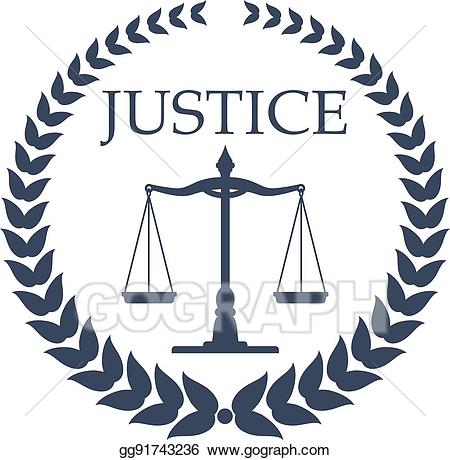 Eps vector and lawyer. Justice clipart law firm