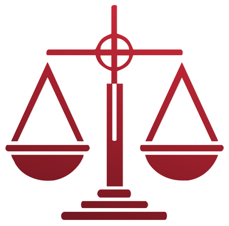 Collection of scales justice. Lawyer clipart stock photo