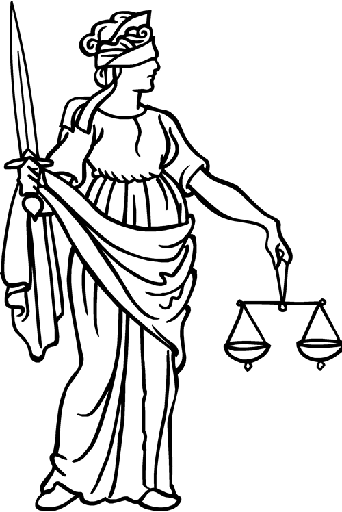 Justice clipart simple. Hd denationalization lady easy