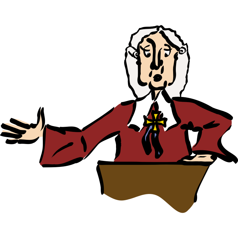 Justice clipart simple. Free cartoon judge download