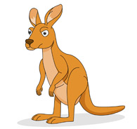 Free clip art pictures. Kangaroo clipart