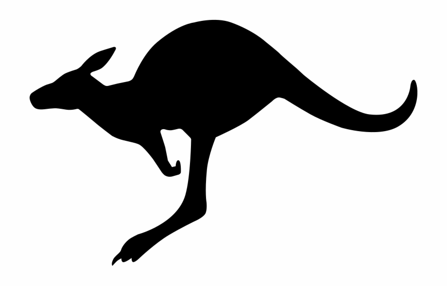 kangaroo clipart aboriginal kangaroo