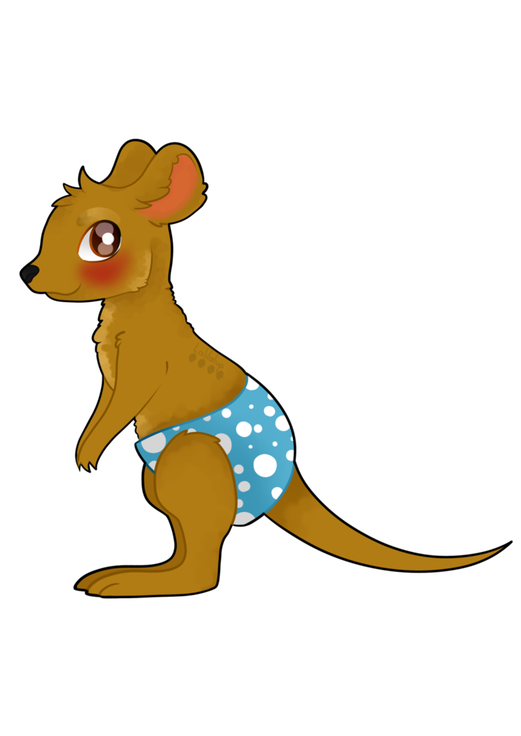 kangaroo clipart baby