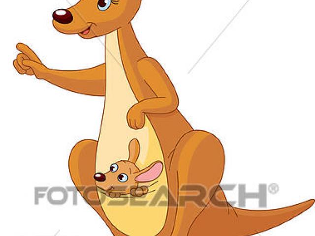 X free clip art. Kangaroo clipart gambar