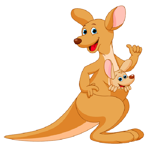 Kangaroo clipart gambar. Free download clip art