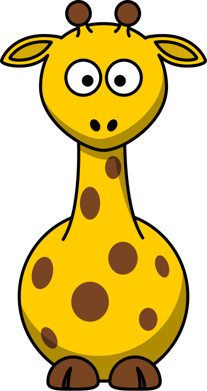 Giraffe ilustra o pinterest. Kangaroo clipart mascot