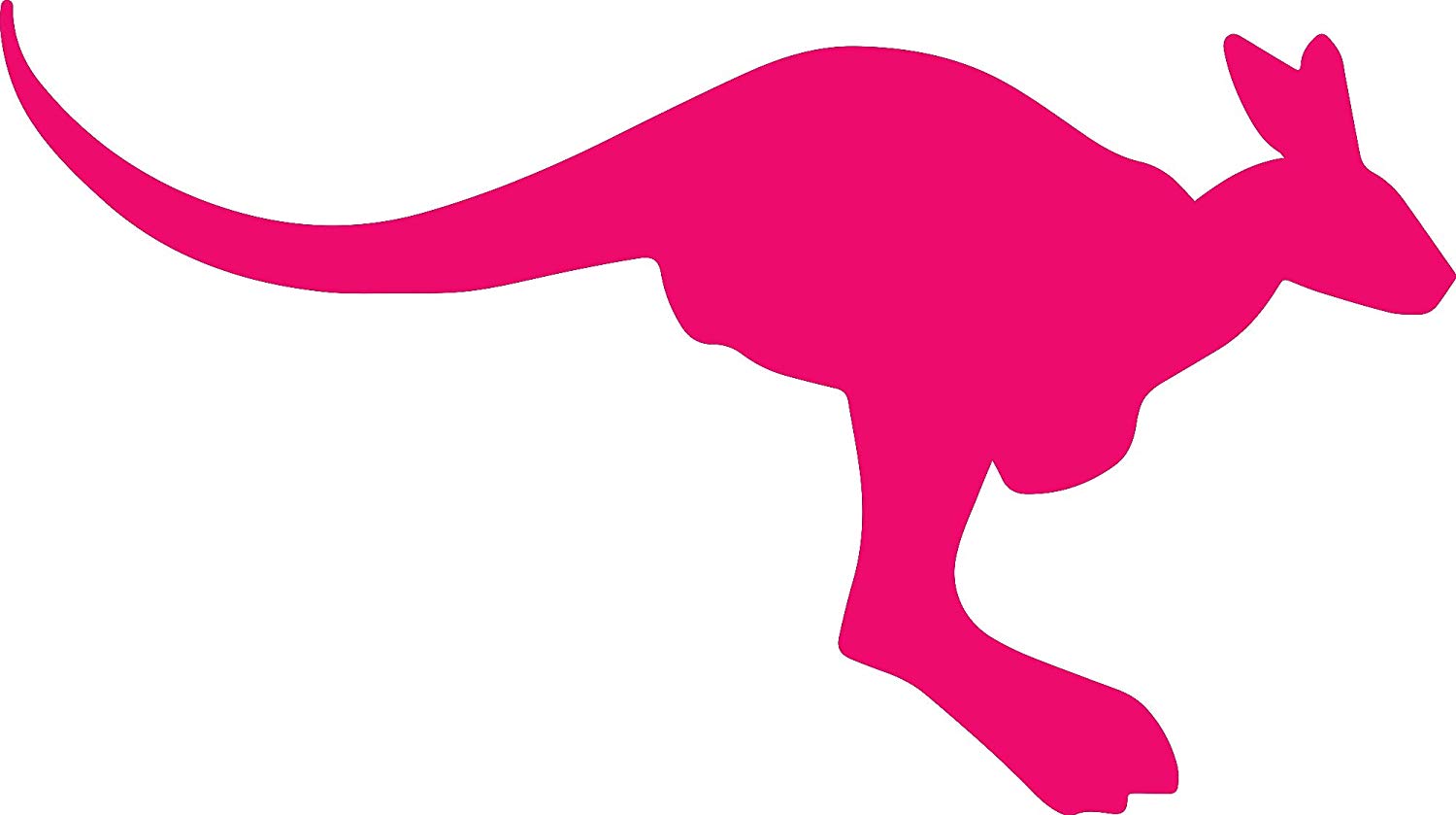 kangaroo clipart pink kangaroo