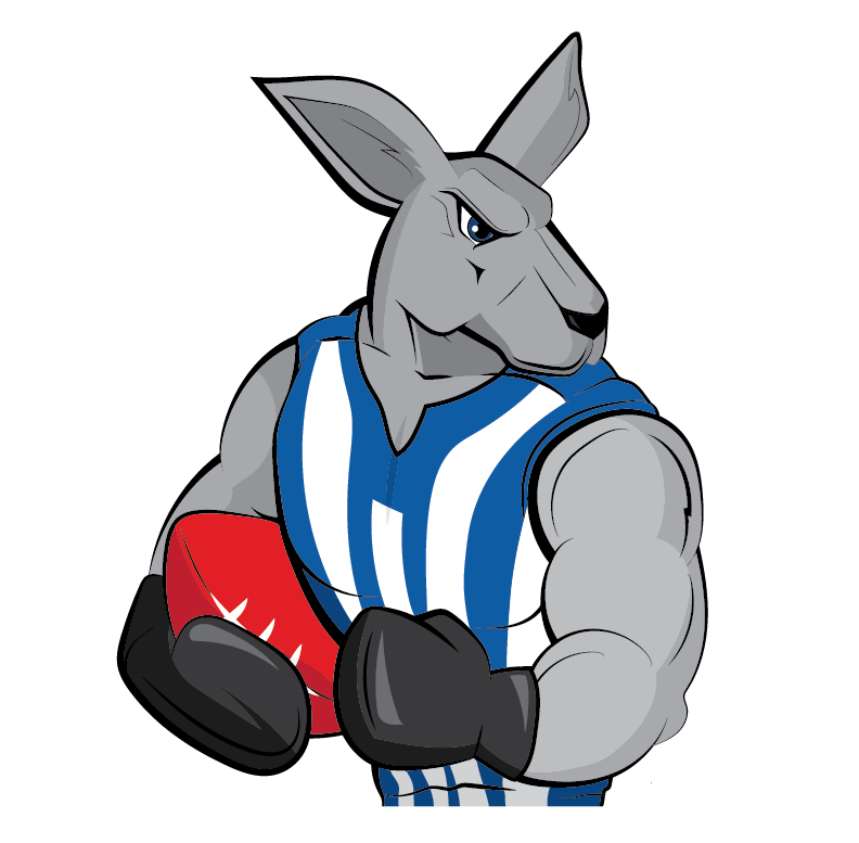kangaroo clipart rugby