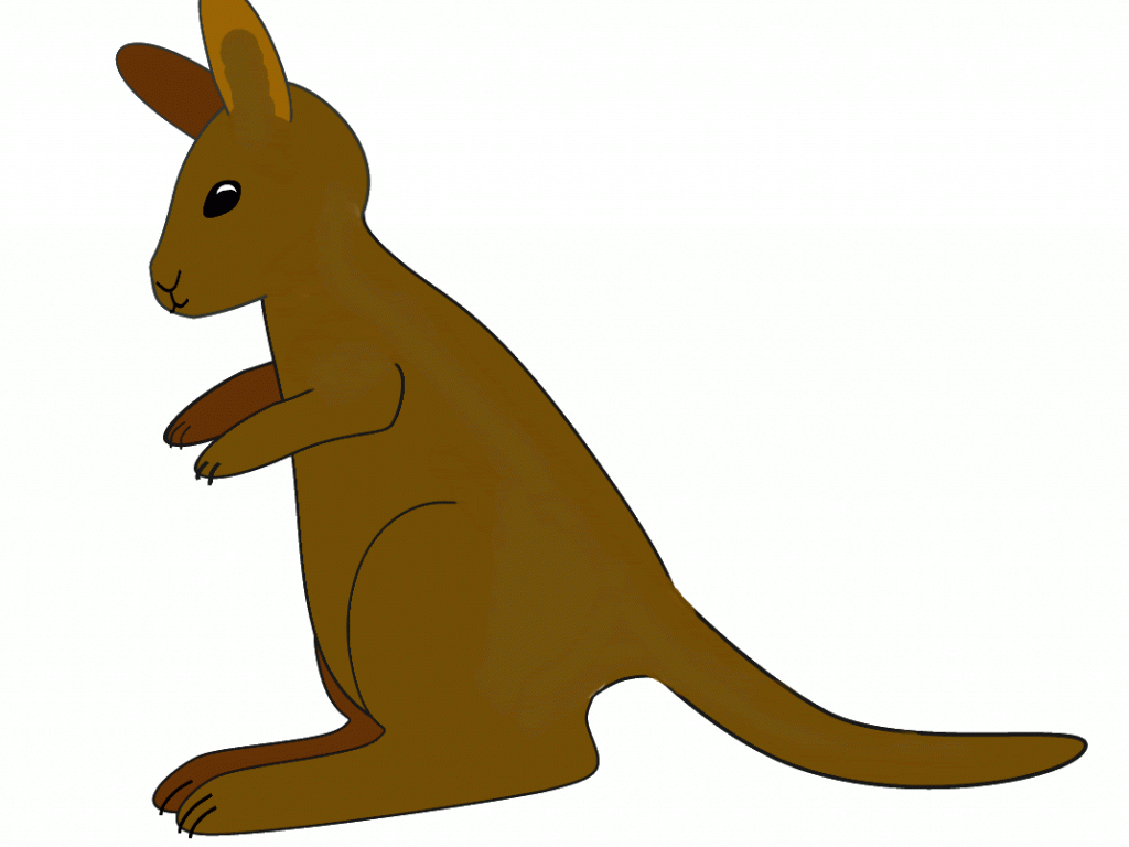 kangaroo clipart wallaby