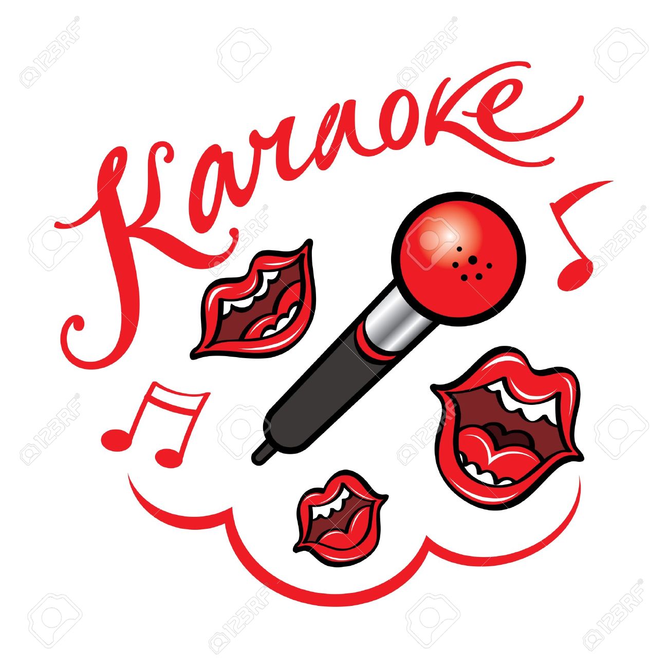 singer clipart karaoke